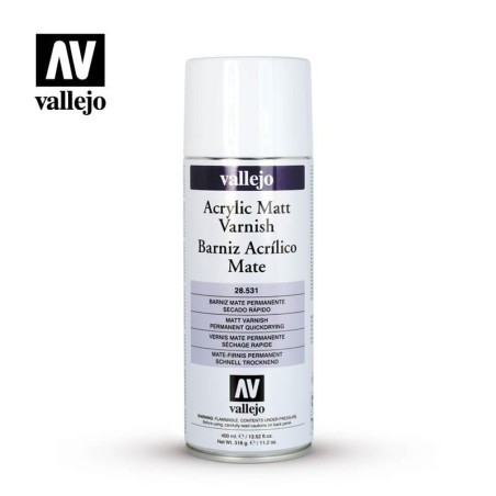 GUNDAM ACC - Aerosol Primer 400ml - Acrylic Matt Spray Varnish