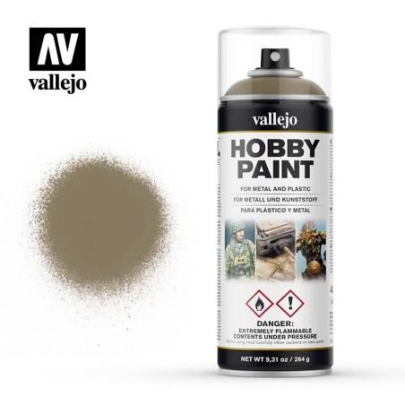 GUNDAM ACC - Aerosol Primer 400ml - US Khaki