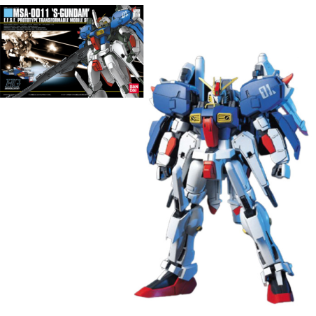 GUNDAM - HGUC 1/144 MSA-0011 'S-Gundam' - Model Kit