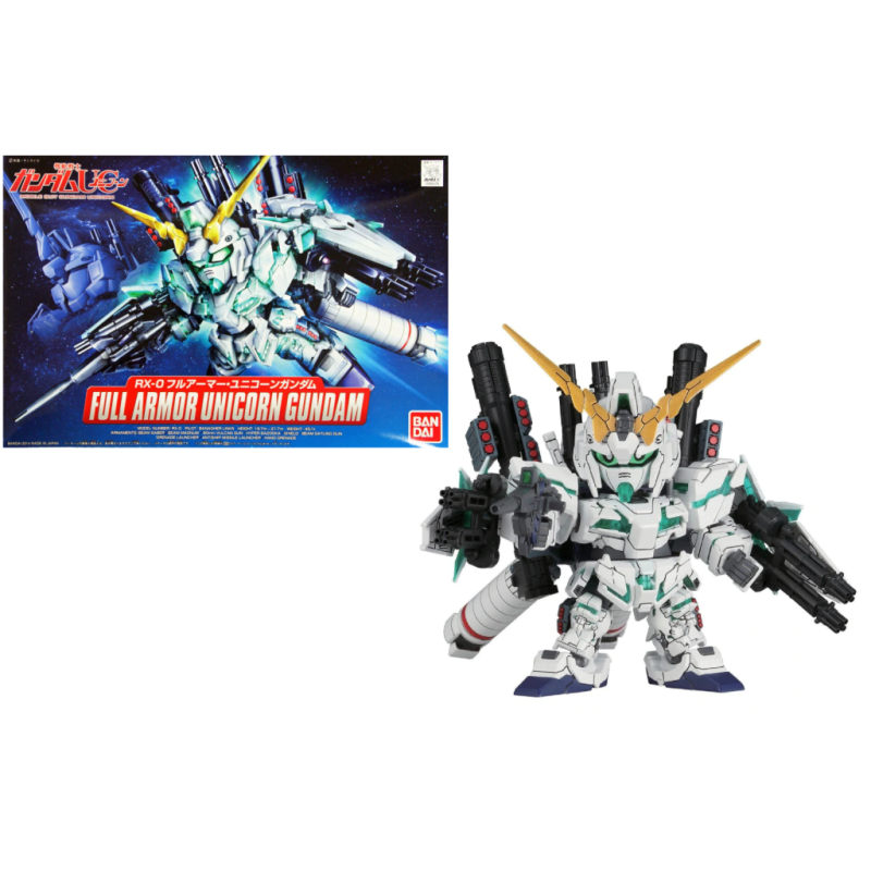 GUNDAM - SD BB 390 RX-0 Full Armor Unicorn Gundam - Model Kit