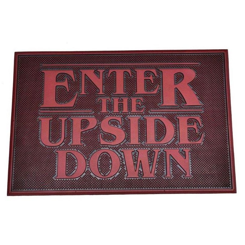 STRANGER THINGS - Upside Down - Paillasson caoutchouc '40x60cm'