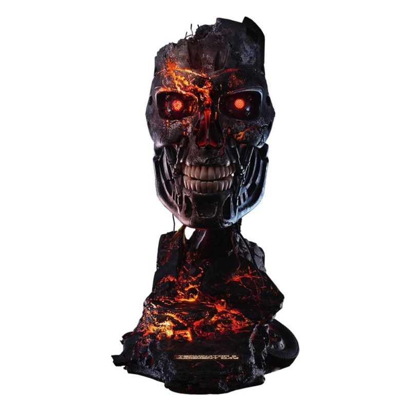 TERMINATOR 2 - Masque de T-800 Endoskeleton Battle Damaged Version