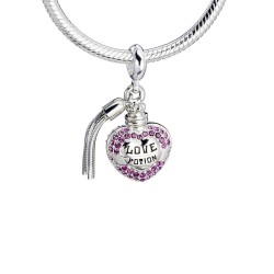 HARRY POTTER - Love Potion - Charme Slider + Cristaux pour Bracelet