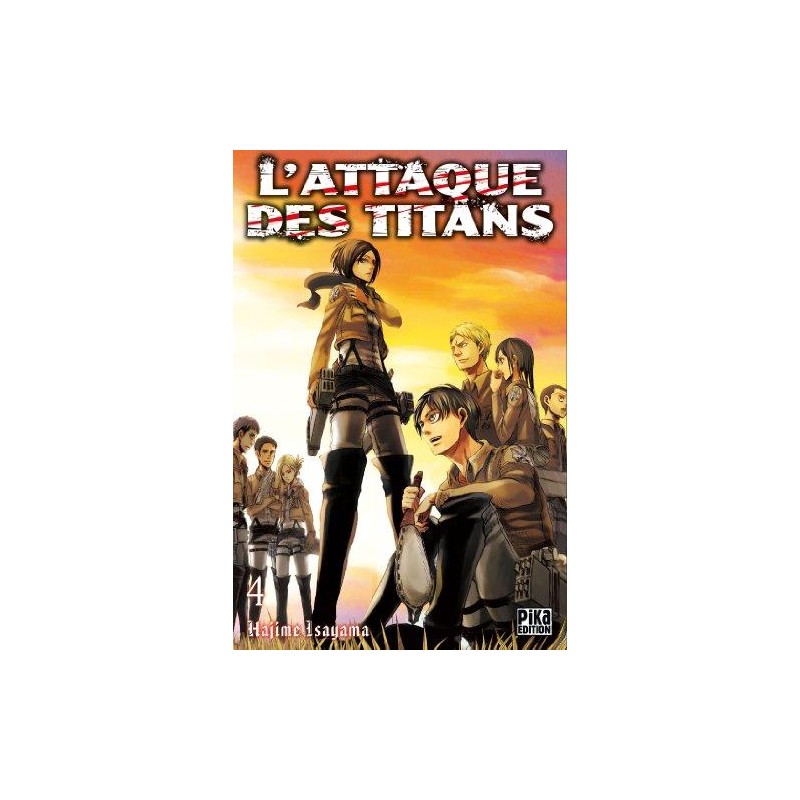 L'ATTAQUE DES TITANS - Tome 4