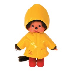 MONCHHICHI - Ciré Jaune - Peluche 20cm