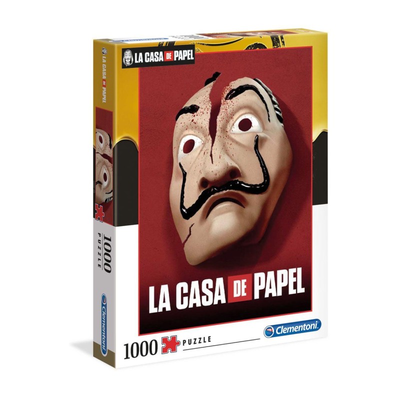 LA CASA DE PAPEL - Mask - Puzzle 1000P