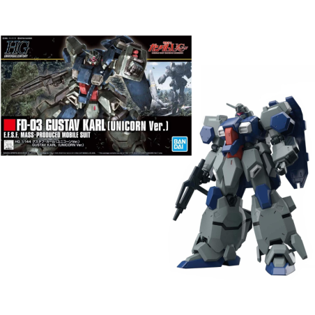 GUNDAM - HGUC 1/144 E.F.S.F. Gustav Karl (Unicorn ver.) - Model Kit