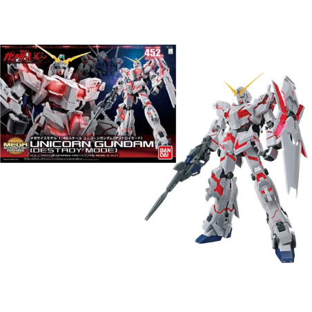 GUNDAM - MS Mega Size Unicorn Gundam Destroy Mode 1/48 - Model Kit
