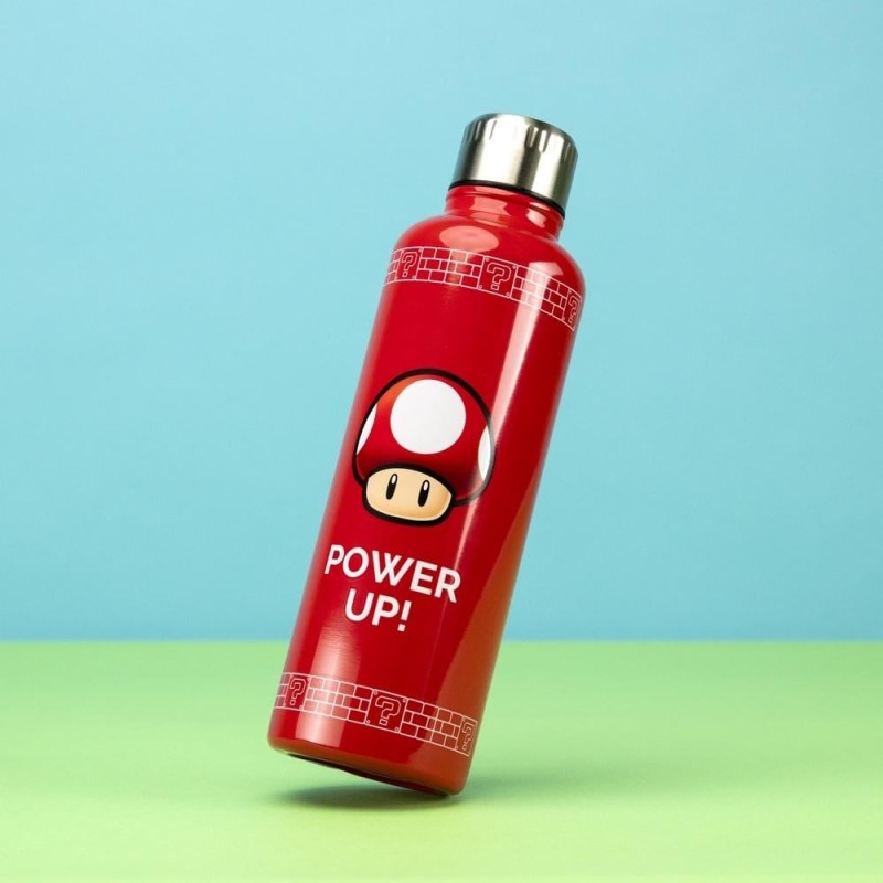 SUPER MARIO - Power Up - Gourde en métal 500ml