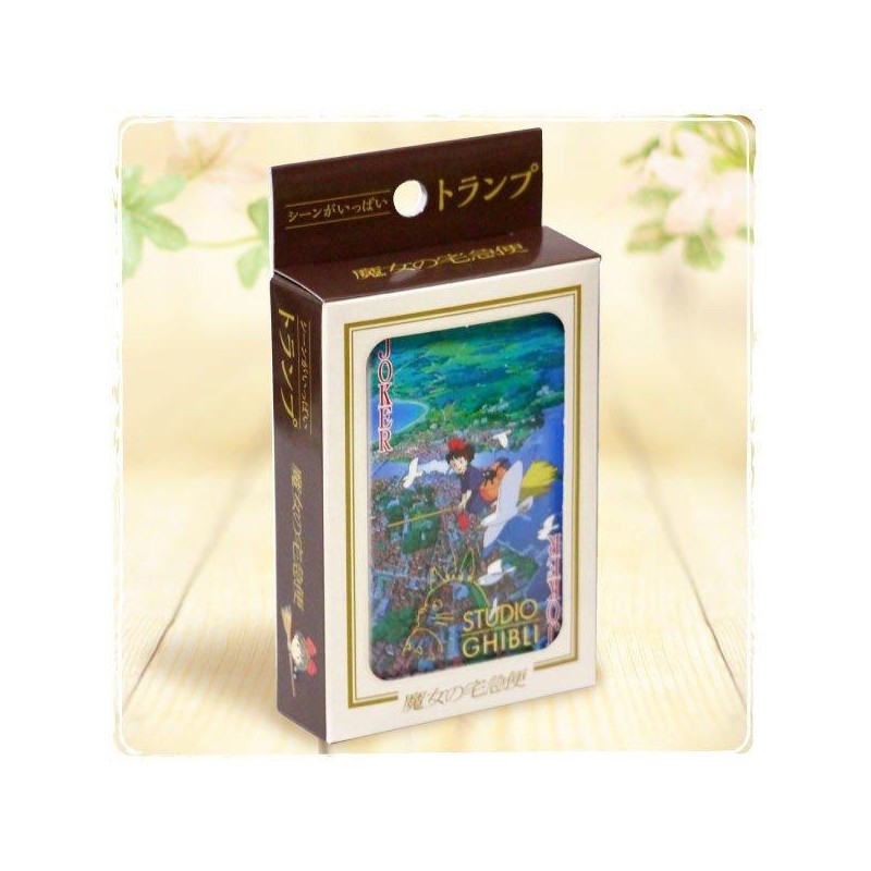 GHIBLI - Kiki la petite sorcière - Jeu de cartes à jouer (54 cartes)