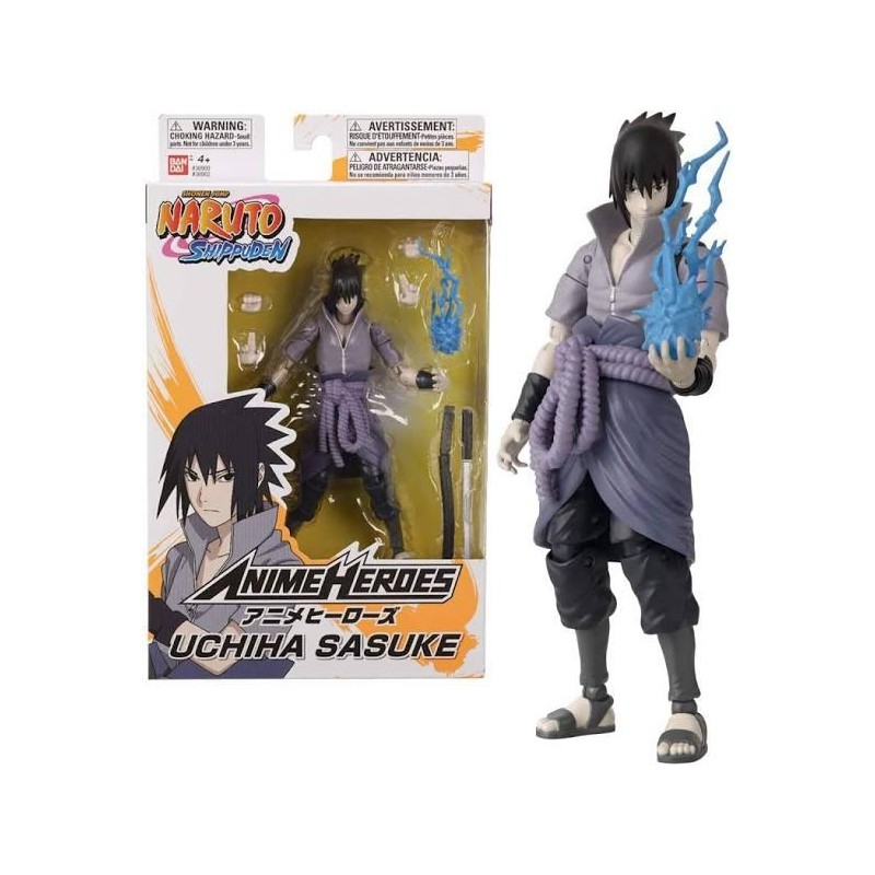 NARUTO - Uchiha Sasuke - Figurine Anime Heroes 17cm