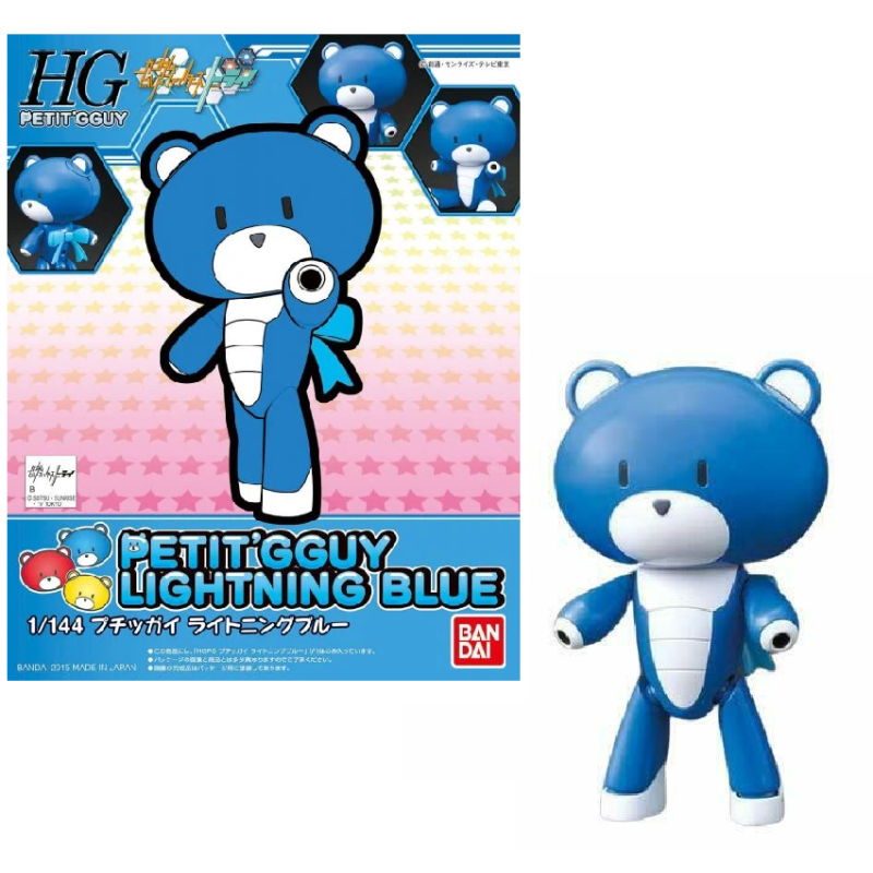 GUNDAM - HGPG 1/144 Petit'gguy Lightning Blue - Model Kit 8cm
