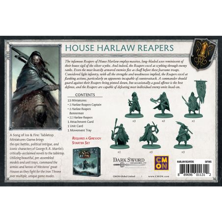 House Harlaw Reapers A Song of Ice and Fire (Anglais)