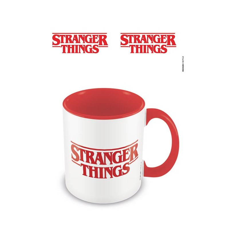 STRANGER THINGS - Logo - Mug intérieur coloré 315ml