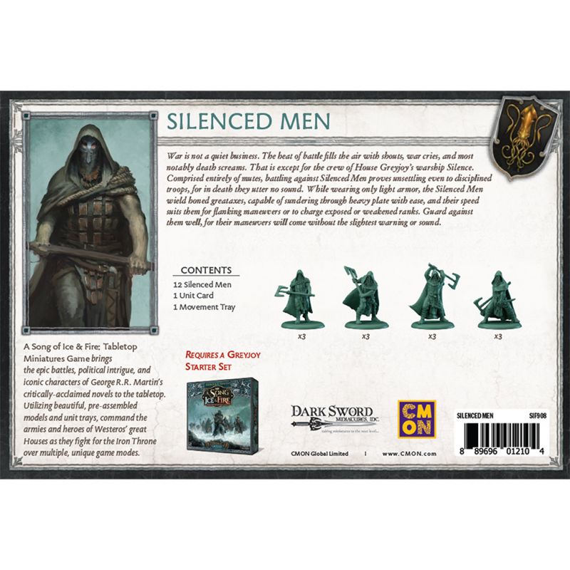 Silenced Men A Song of Ice and Fire Miniatures Games (Anglais)