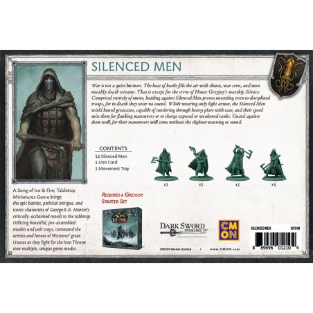 Silenced Men A Song of Ice and Fire Miniatures Games (Anglais)