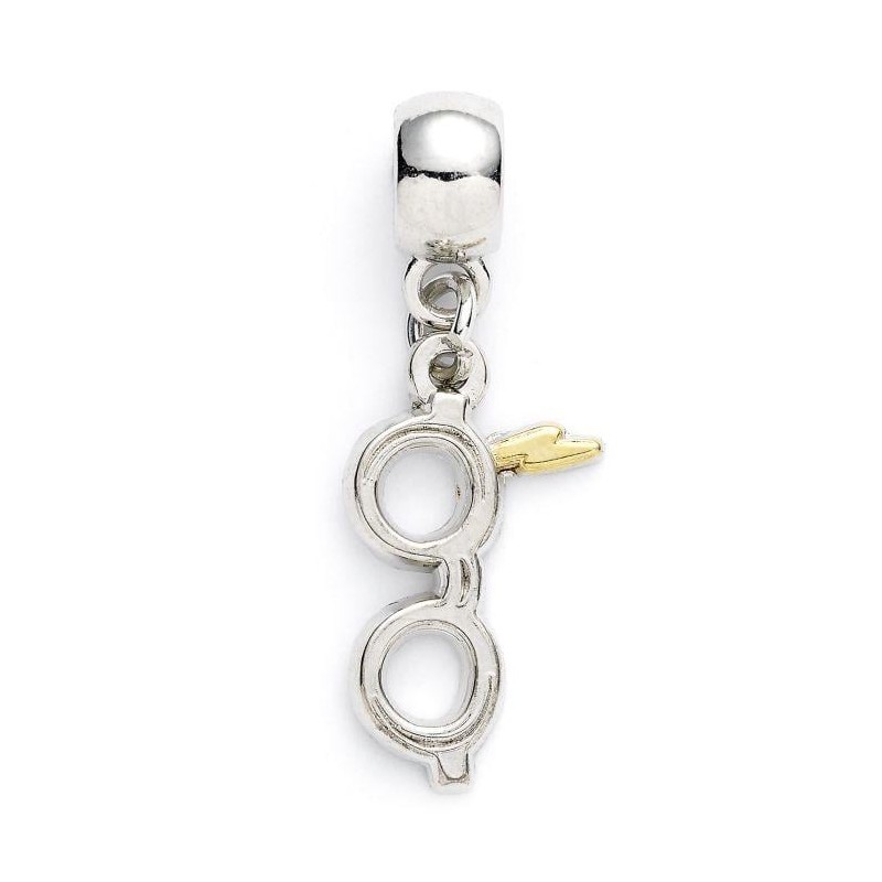 HARRY POTTER - Eclair & Lunettes - Charme pour Collier & Bracelet