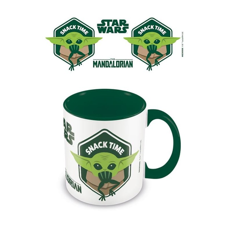 MANDALORIAN - Snack Time - Mug intérieur coloré 315ml