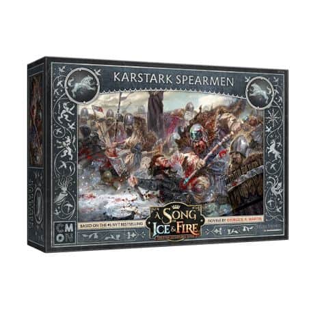 House Karstark Spearmen A Song of Ice and Fire Minaitures Game (Anglais)