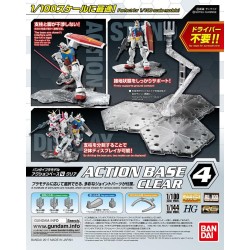 GUNDAM - Model Kit - ACTION BASE 4 CLEAR
