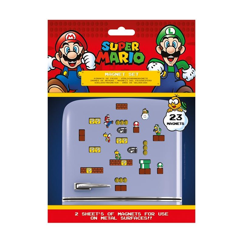 SUPER MARIO - Magnet Set - Mushroom Kingdom