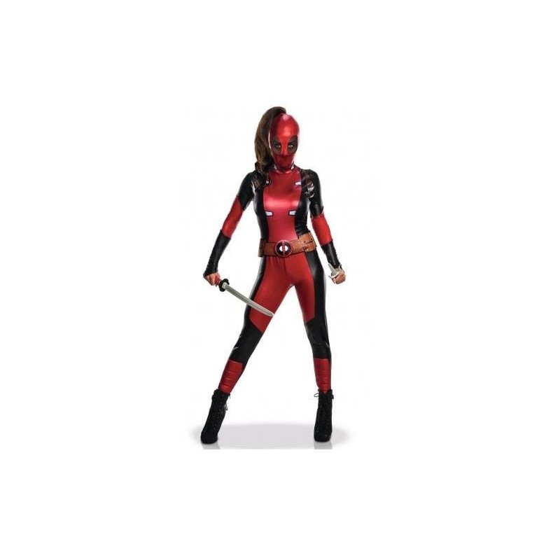 MARVEL - Sexy - Déguisement Adulte - Deadpool - Femme - (M)