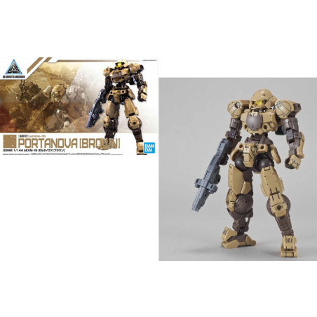 GUNDAM - 33MM 1/144 bEXM-15 Portanova Brown - Model Kit