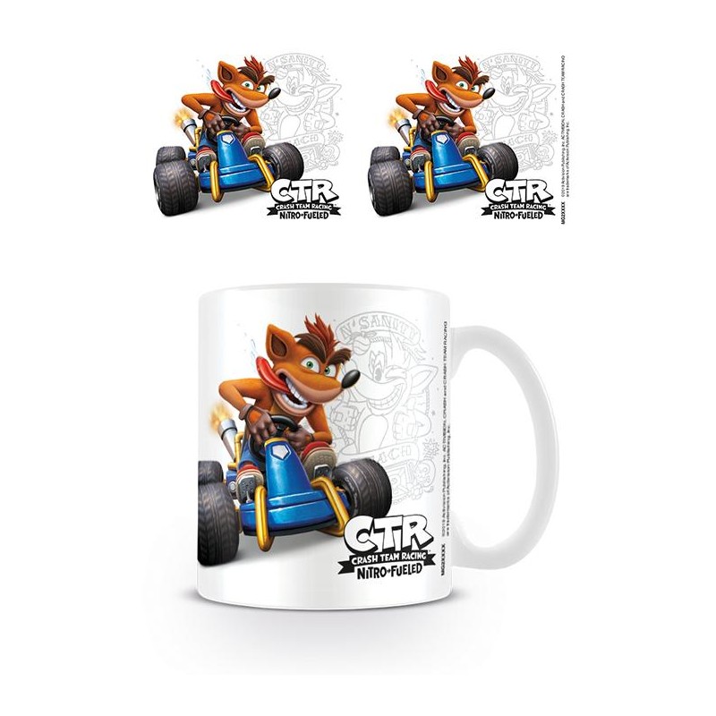 CRASH BANDICOOT - Crash Emblem - Mug 315ml