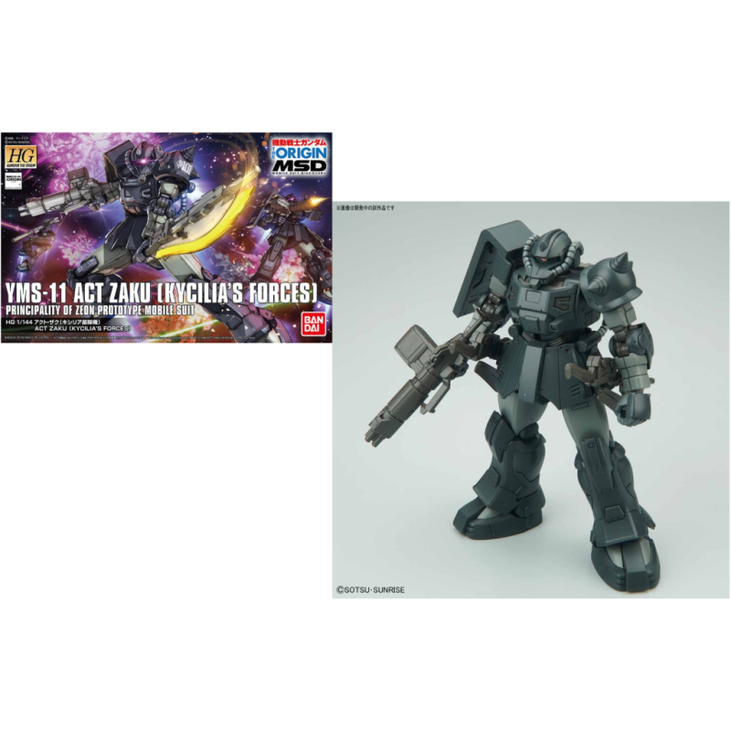 GUNDAM The Origin - Model Kit - HG 1/144 - Act Zaky 'Kycilia's Force'