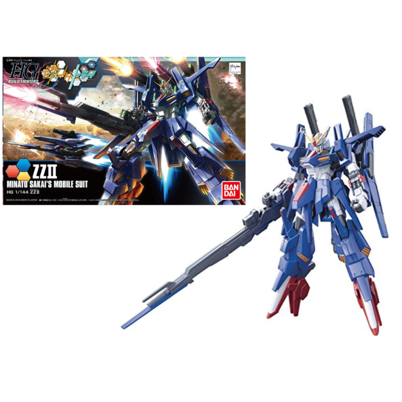 GUNDAM Build Fighters - Model Kit - HG 1/144 - ZZ II