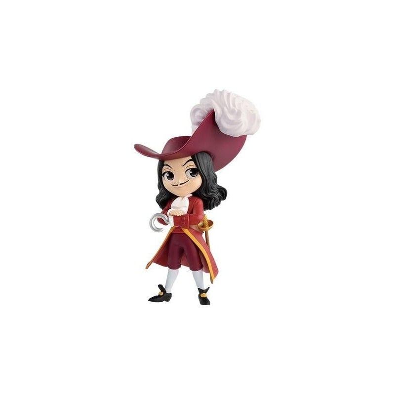 DISNEY - Q Posket Mini Girls Villains - Captain Hook - 7cm