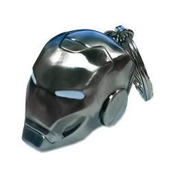 MARVEL - 3D Metal Keychain Blister Box - Iron Man SILVER Helmet