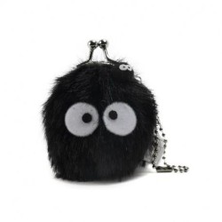 STUDIO GHIBLI - Porte-Monnaie Peluche Mini Noiraude - 8 cm