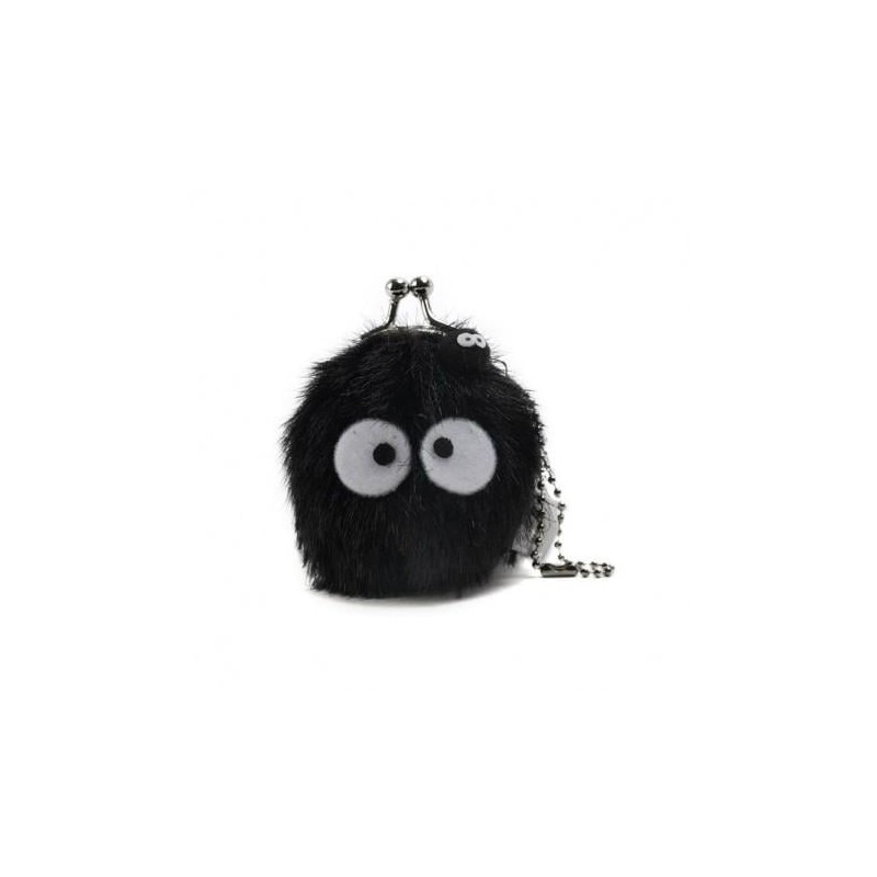 STUDIO GHIBLI - Porte-Monnaie Peluche Mini Noiraude - 8 cm