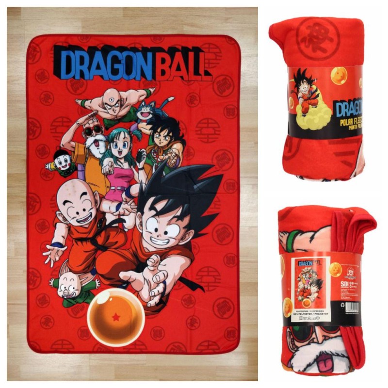 DRAGON BALL - Plaid 100X150 cm - Characters