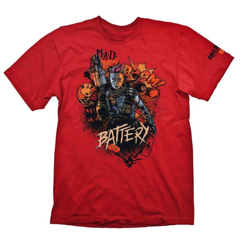 CALL OF DUTY BLACK OPS 4 - T-Shirt Battery (XXL)
