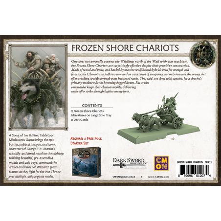 Frozen Shore Chariots A Song of Ice and Fire Miniatures Games (English)
