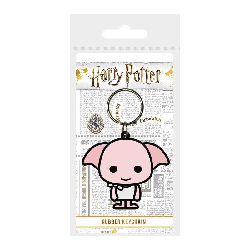 HARRY POTTER - Porte-Clés Caoutchouc - Dobby Chibi