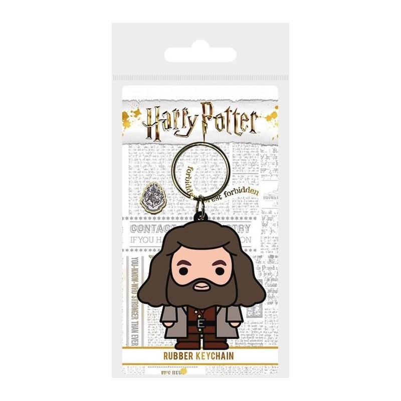 HARRY POTTER - Porte-Clés Caoutchouc - Hagrid Chibi
