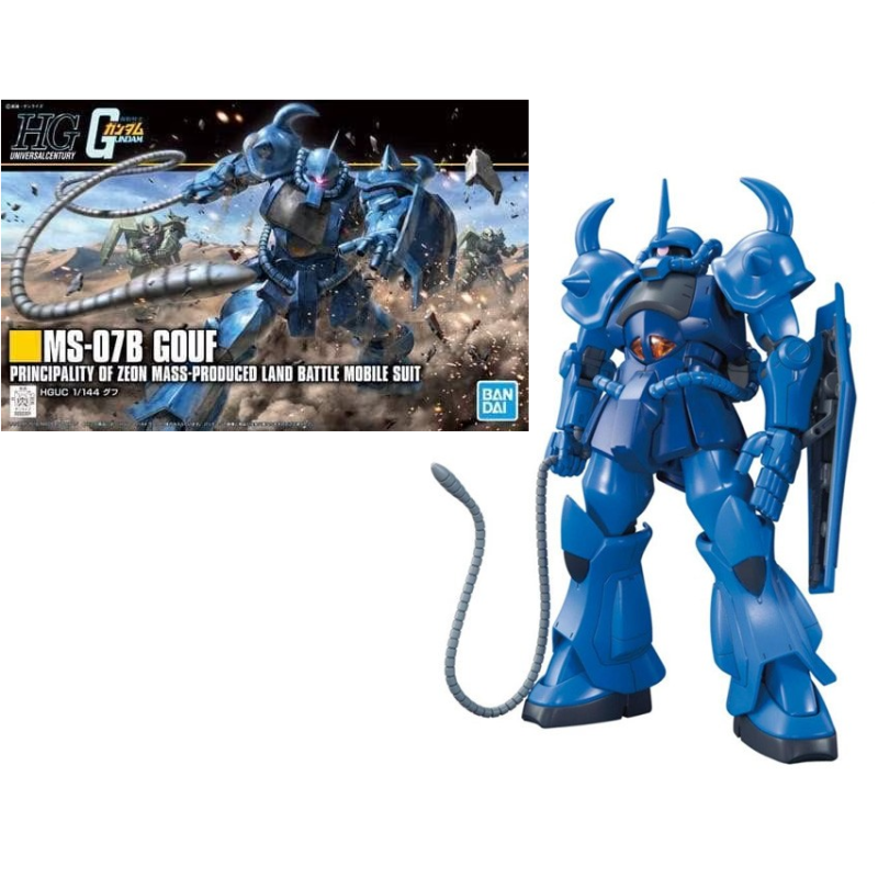 GUNDAM - Model Kit - HG 1/144 - MS-07B Gouf - 13CM