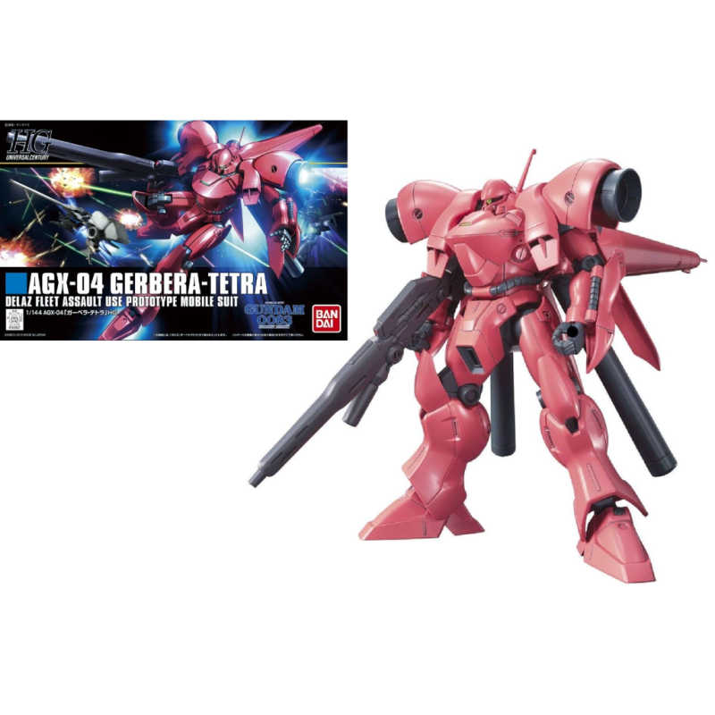 GUNDAM - Model Kit - HG 1/144 - AGX-04 Gerbera-Tetra - 13CM