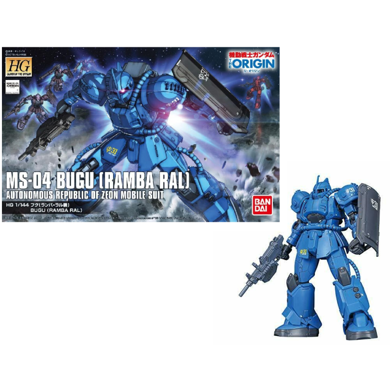 GUNDAM The Origin - Model Kit - HG 1/144 - MS-04 Bugu Ramba Ral