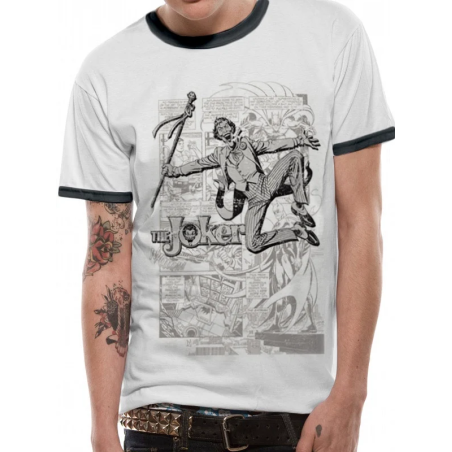 DC COMICS - T-Shirt IN A TUBE- Jocker Retro Cover (XXL)