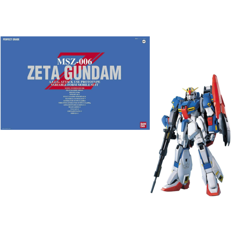 GUNDAM - Model Kit - Perfect Grade - Zeta MSZ-006 - 1/60