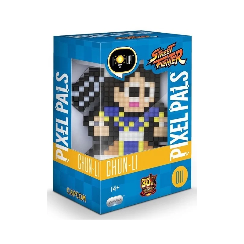 PIXEL PALS Light Up Collectible Figures - Street Fighter - Chun Li