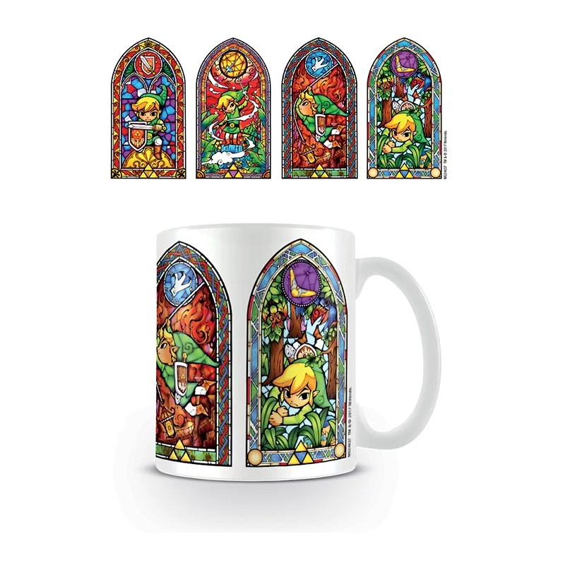 THE LEGEND OF ZELDA - Mug - 300 ml - Stained Glass