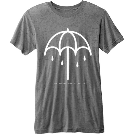 BRING ME THE HORIZON - T-Shirt - Umbrella - Grey - Men (XXL)
