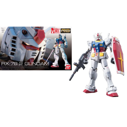 GUNDAM - Model Kit - Real Grade - RX-78-2 Gundam - 13 CM