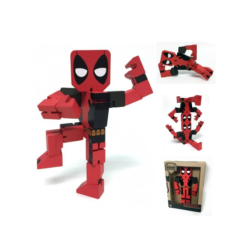 MARVEL - Wooden Figure - Deadpool - 20Cm