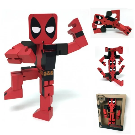 MARVEL - Wooden Figure - Deadpool - 20Cm